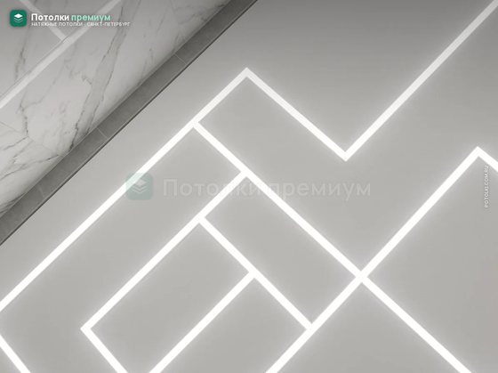 Узор из световых линий